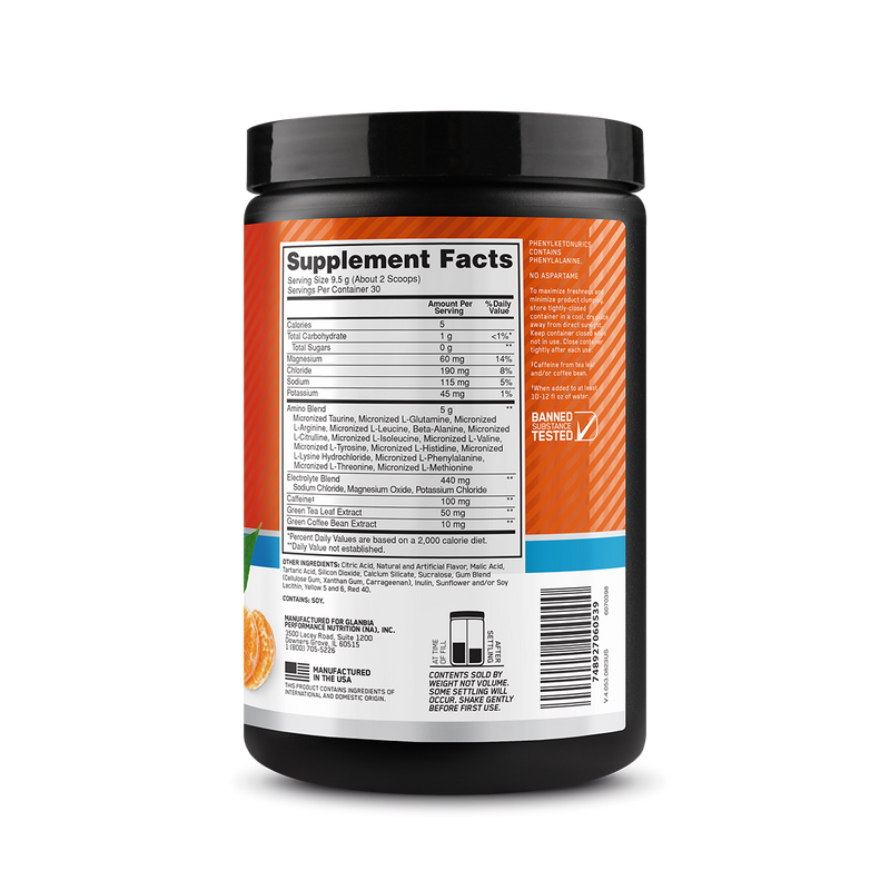 Optimum Nutrition Amino Energy + Electrolytes Tangerine 285g