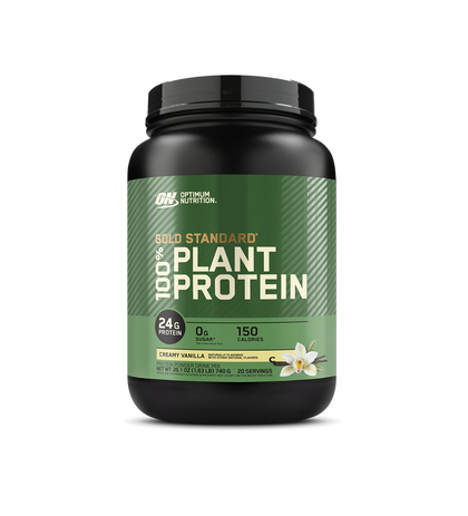 Optimum Nutrition Gold Standard 100% Plant Based Protein Vanilla 800g - Chemist Warehouse UAE