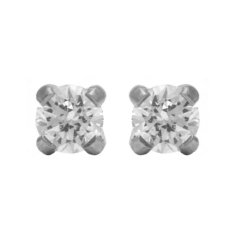 Studex Stainless Steel 3mm Cubic Zirconia