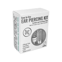 Studex Stainless Steel Tiffany 4mm Cubic Zirconia Kits