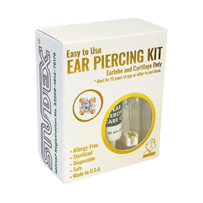 Studex Gold Plated Tiffany 2mm Cubic Zirconia Kits