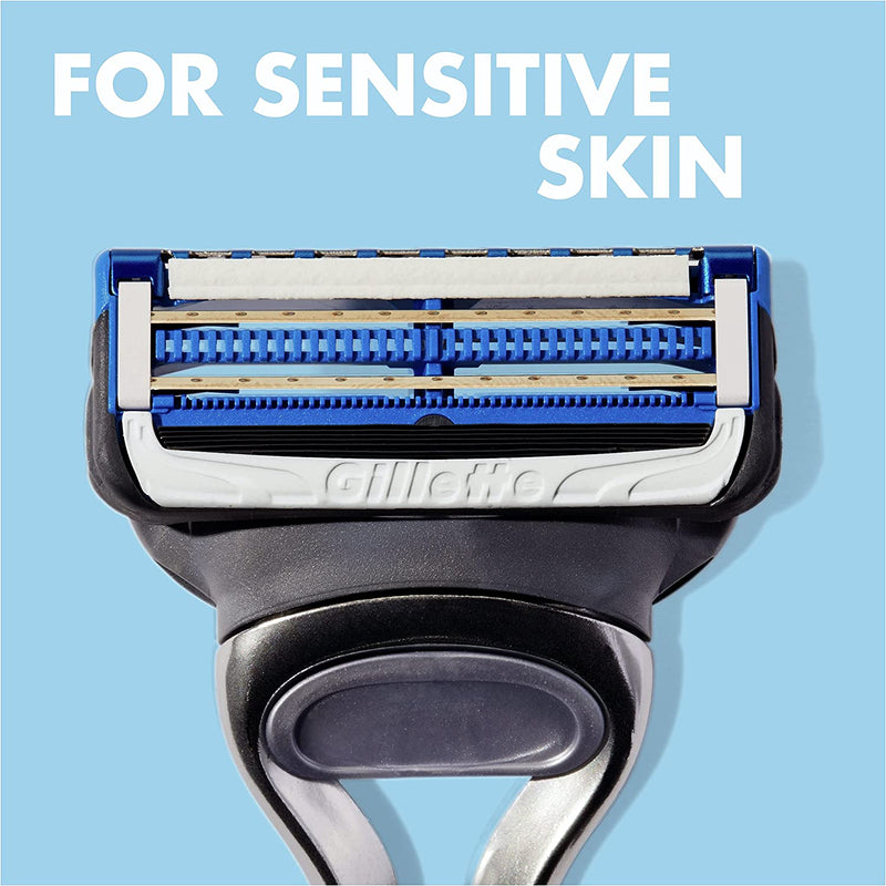 Gillette Rajor Gillette Razor Skinguard Sensitive + 2 Refills