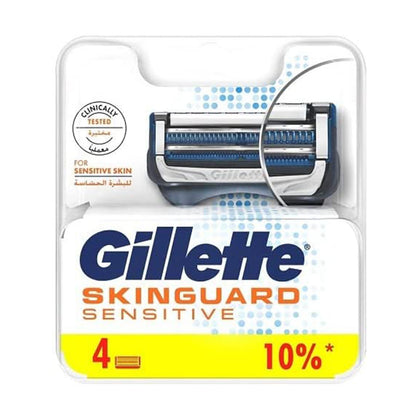 Gillette Blades Skinguard Sensitive 4 Refills - Chemist Warehouse UAE