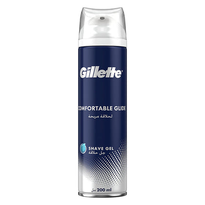 Gillette Shaving Gel Comfortable Glide 200ml - Chemist Warehouse UAE