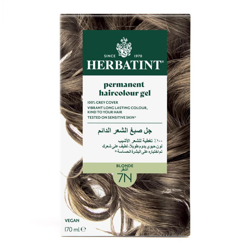 Herbatint Permanent Hair Color Gel 7N Blonde 150ml