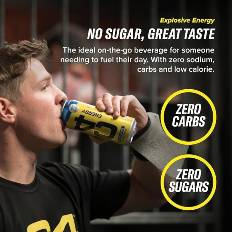 Cellucor C4 Original Energy Drink Zero Sugar Frozen Bombsicle 500ml