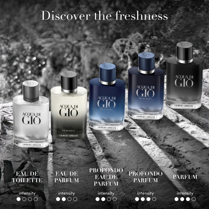 Giorgio Armani Acqua Di Gio Pour Homme Eau de Toilette 100ml Refillable