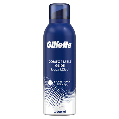 Gillette Shaving Foam Comfortable Glide 200ml - Chemist Warehouse UAE