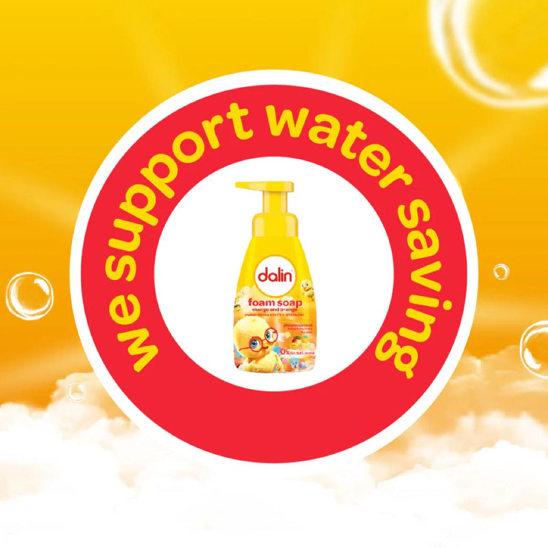 Dalin Kids Foam Soap Mango & Orange 200ml