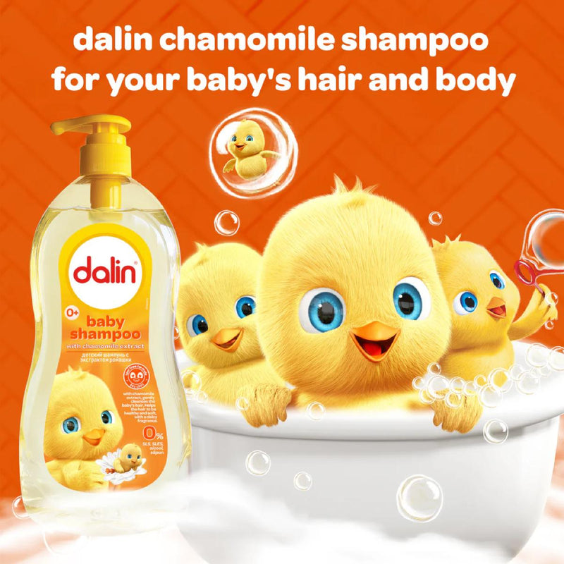 Dalin Baby Shampoo & Body Wash with Chamomile Extract 700ml