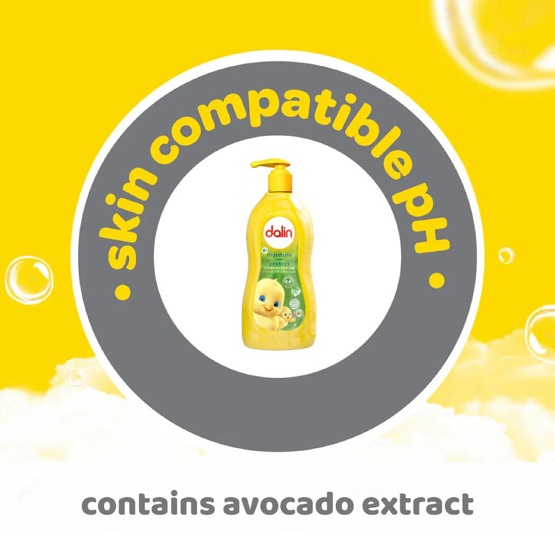 Dalin Baby Shampoo & Body Wash Moisture & Protect 700ml