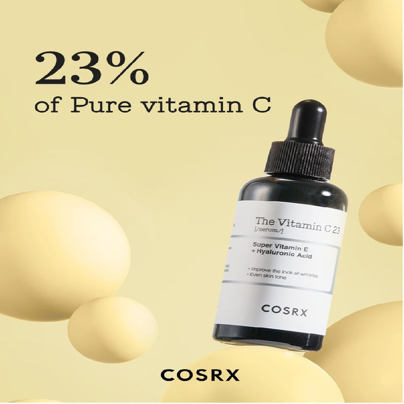 COSRX The Vitamin C 23 Super Vitamin E + Hyaluronic Acid Serum 20ml
