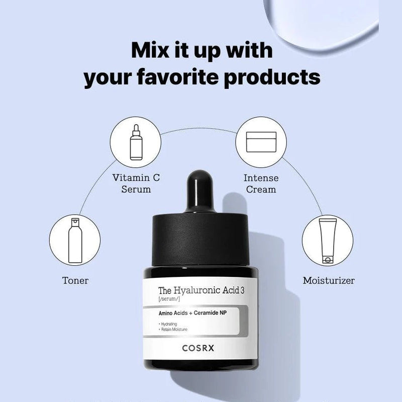 COSRX The Hyaluronic Acid 3 Amino Acids + Ceramide NP Serum 20ml