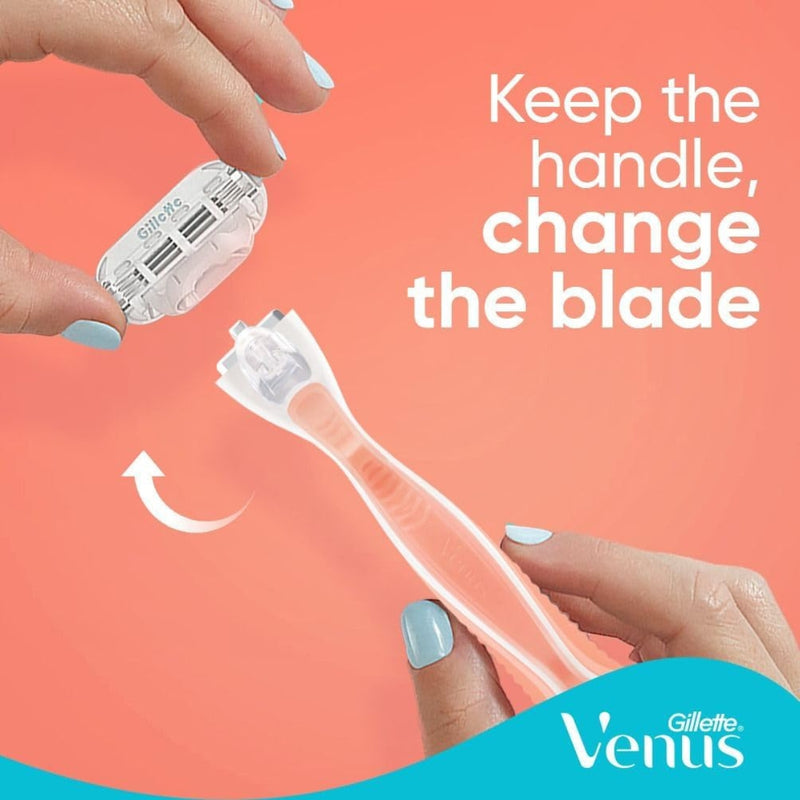 Venus Razor Smooth Sensitive + 2 Refills