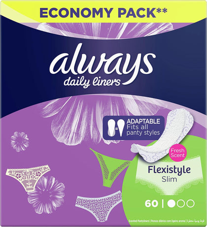 Always Liner Multiform Protect 60 Count - Chemist Warehouse UAE