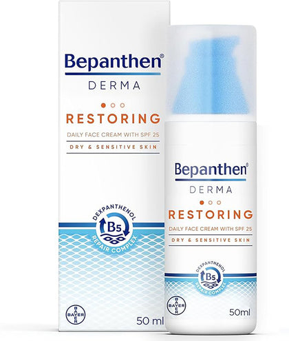Bepanthen Derma Restoring Face Cream SPF25 50ml - Chemist Warehouse UAE