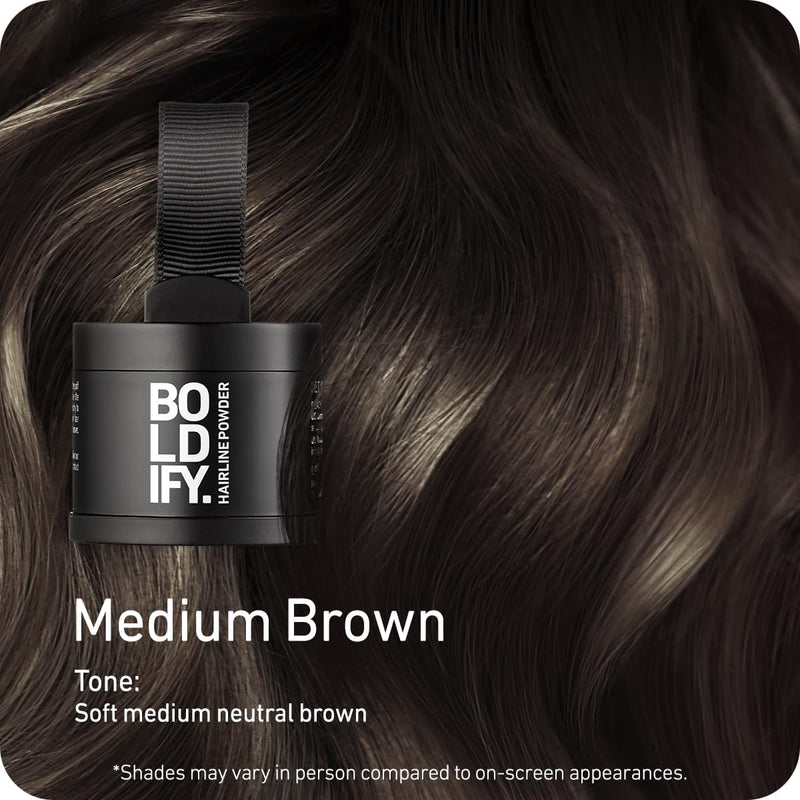 Boldify Hairline Powder Medium Brown 4g