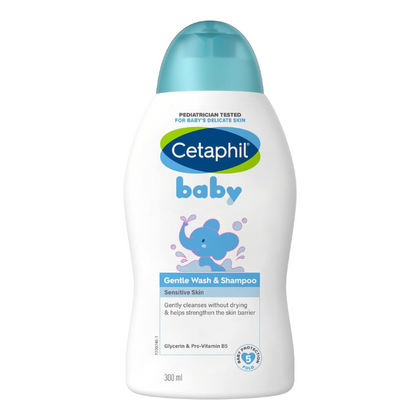 Cetaphil Baby Gentle Wash & Shampoo 300ml - Chemist Warehouse UAE