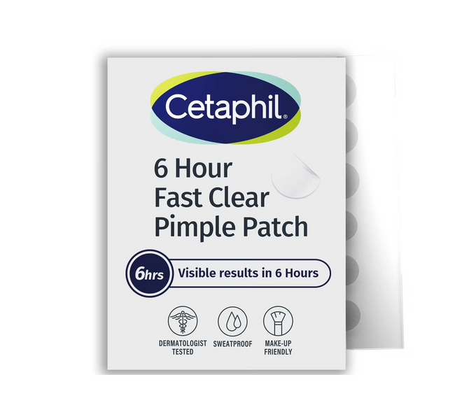 Cetaphil Gentle Clear 6 Hour Fast Clear Pimple Patches 24 Patches