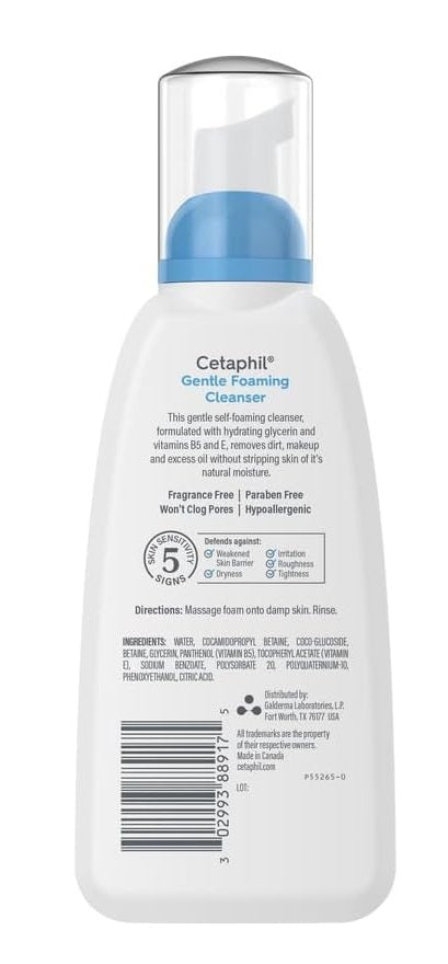 Cetaphil Gentle Foaming Cleanser 236ml