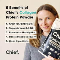 Chief Collagen Protein Powder Unflavoured 450g