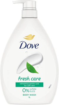 Dove Body Wash Fresh Touch Cucumber & Green Tea 1L