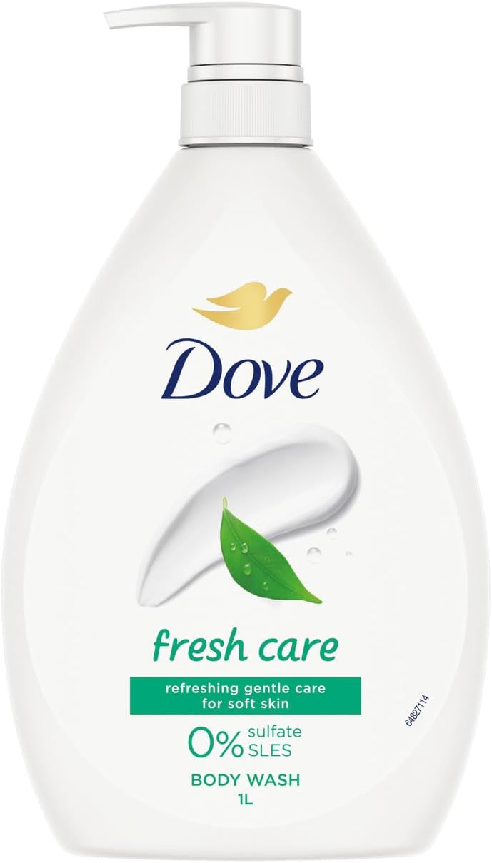 Dove Body Wash Fresh Touch Cucumber & Green Tea 1L