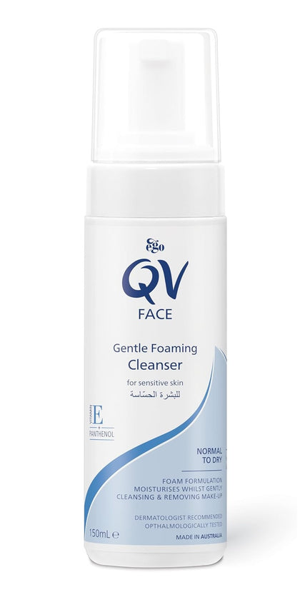 Ego QV Face Gentle Foaming Cleanser 150ml