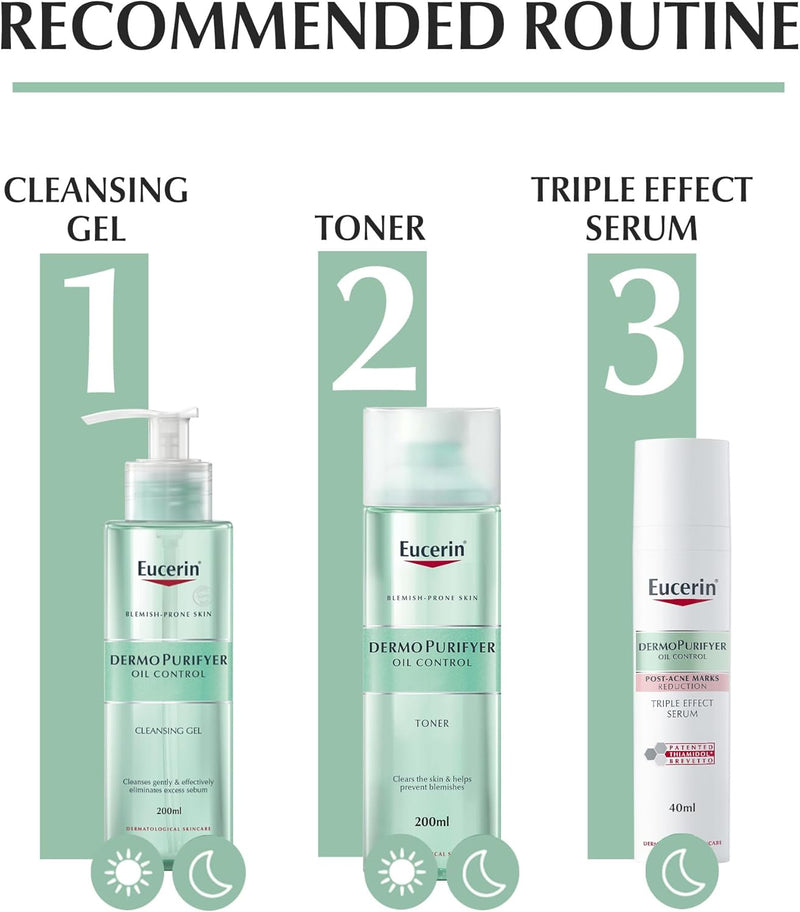 Eucerin Dermo Purifyer Oil Control Cleansing Gel 200ml