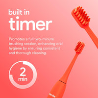 Hismile Electric Toothbrush Bright Red