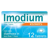 Imodium Instants 2mg 12 Tablets