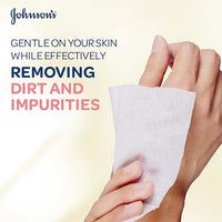 Johnsons Cleansing Face Micellar Wipes Fragrance Free 25 Pieces
