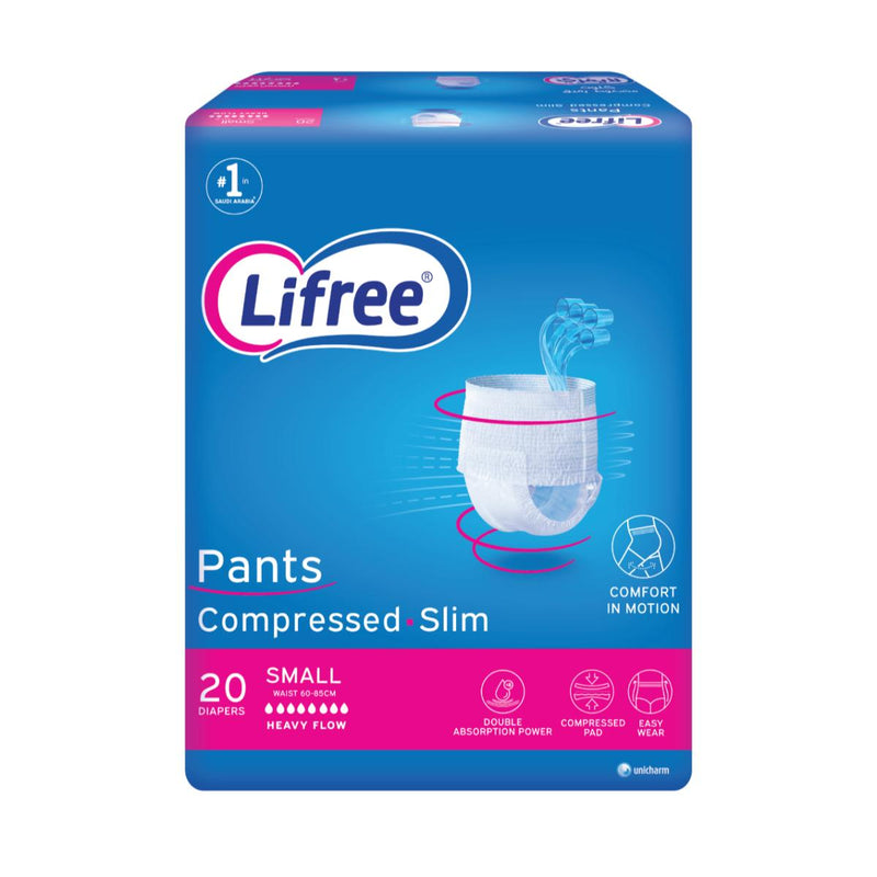 Lifree Slim Adult Culotte Maximum Protection Small 20 Pieces