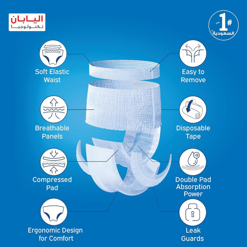 Lifree Slim Adult Culotte Maximum Protection Medium 18 Pieces