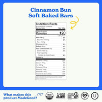 Made Good Mornings Soft Bake Oat Bars Cinnamon 150g 5 Packs