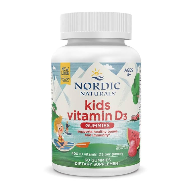 Nordic Naturals Vitamin D3 Kids 60 Gummies