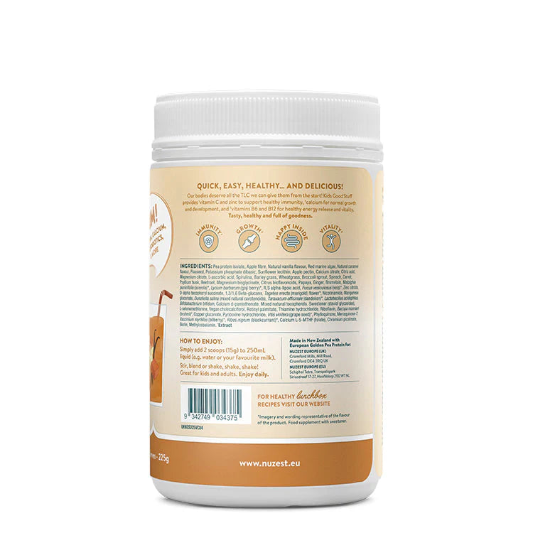 Nuzest Kids Good Stuff Multinutrient Drink Mix Vanilla Caramel 225g