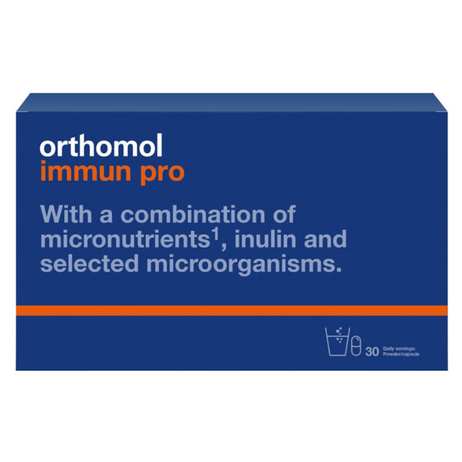 Orthomol Immun Pro 30 Powder & Capsules