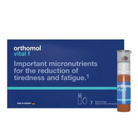 Orthomol Vital F 20ml 7 Vials & 7 Capsules