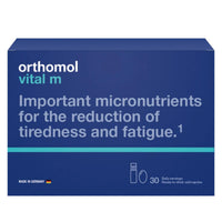 Orthomol Vital M 20ml 30 Vials & 30 Capsules