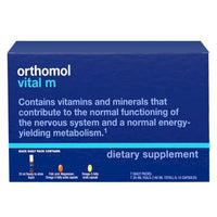 Orthomol Vital M 20ml 7 Vials & 7 Capsules