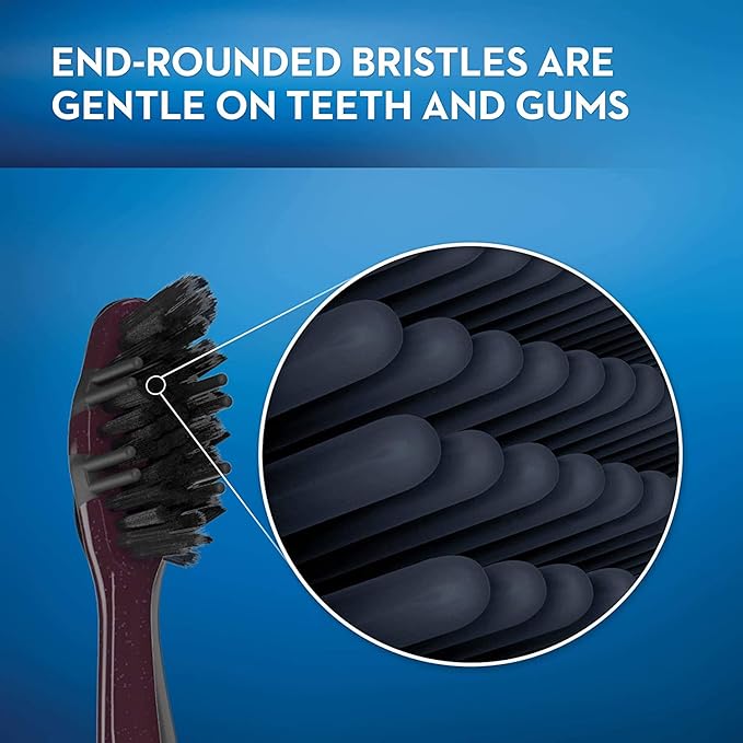 Oral B Toothbrush 3D White Charcoal 2 Pieces