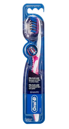 Oral B Toothbrush 3D White Pro Flex Luxe Medium - Chemist Warehouse UAE