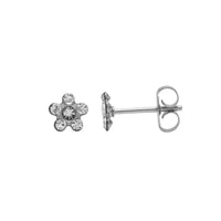 Studex Stainless Steel Daisy April Crystal