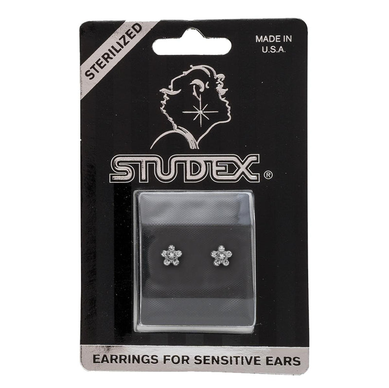 Studex Stainless Steel Daisy April Crystal