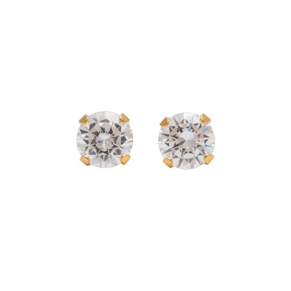 Studex Gold Plated Tiffany 6mm Cubic Zirconia - Chemist Warehouse UAE