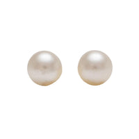 Studex Gold Plated 5mm White Pearl