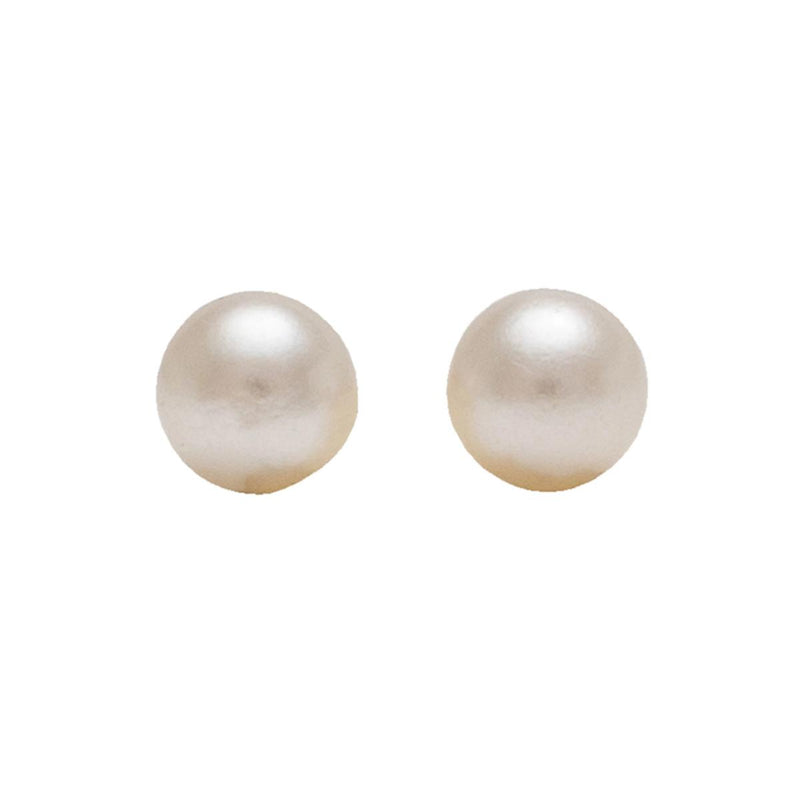 Studex Gold Plated 5mm White Pearl