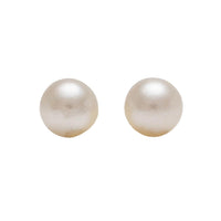 Studex Gold Plated 7mm White Pearl