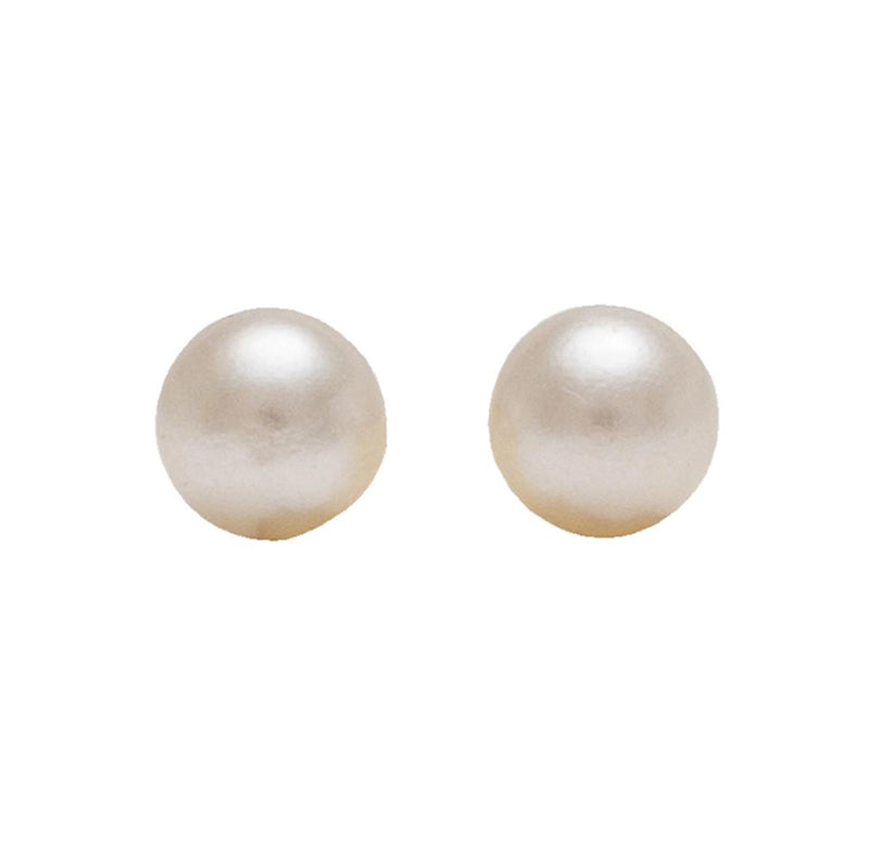 Studex Gold Plated 7mm White Pearl